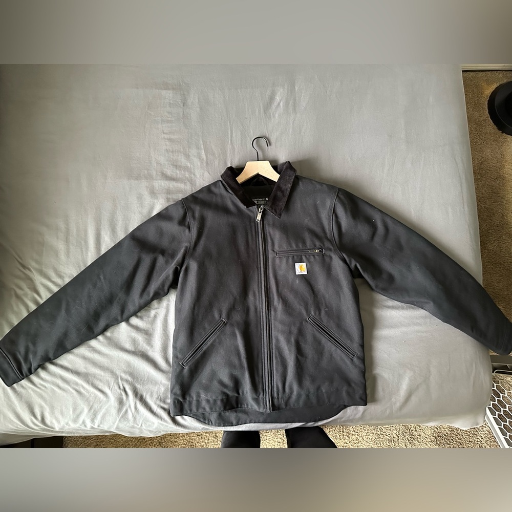 Carhartt Relaxed Fit Detroit Black Jacket